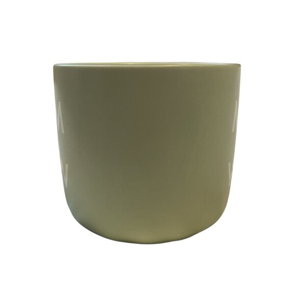 INDIGO MUG 'MOM is just WOW upside down' Mothers Day Gift Light Green Ceramic - Picture 3 of 7